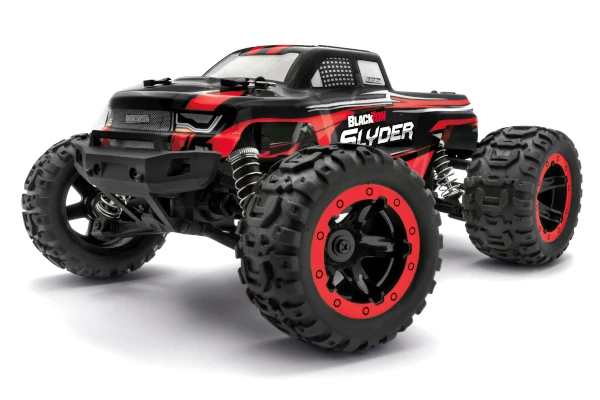 Radiostyrd bil - Slyder MT 4WD Red - 1:16 - 2,4Ghz - RTR