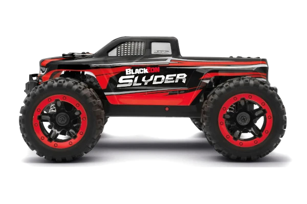 Radiostyrd bil - Slyder MT 4WD Red - 1:16 - 2,4Ghz - RTR