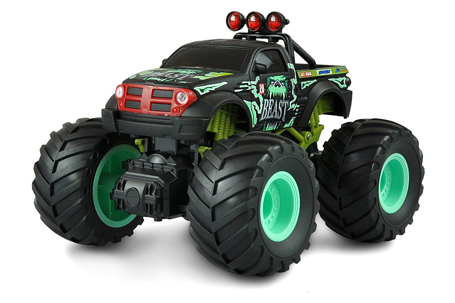 Radiostyrd bil - 1:18 - Big Buster Green - RTR