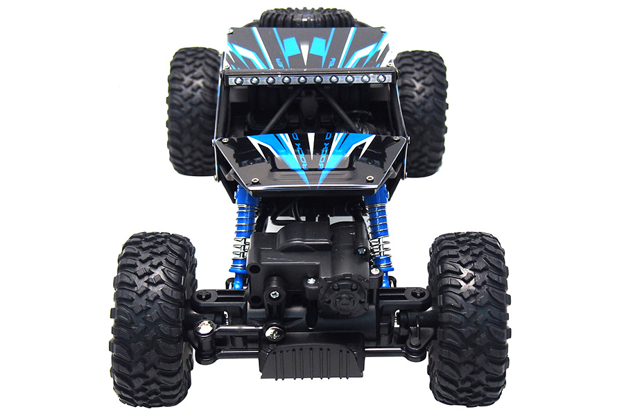 Radiostyrd crawler - 1:18 - Conqueror Rock Crawler Blue - 2,4Ghz - RTR