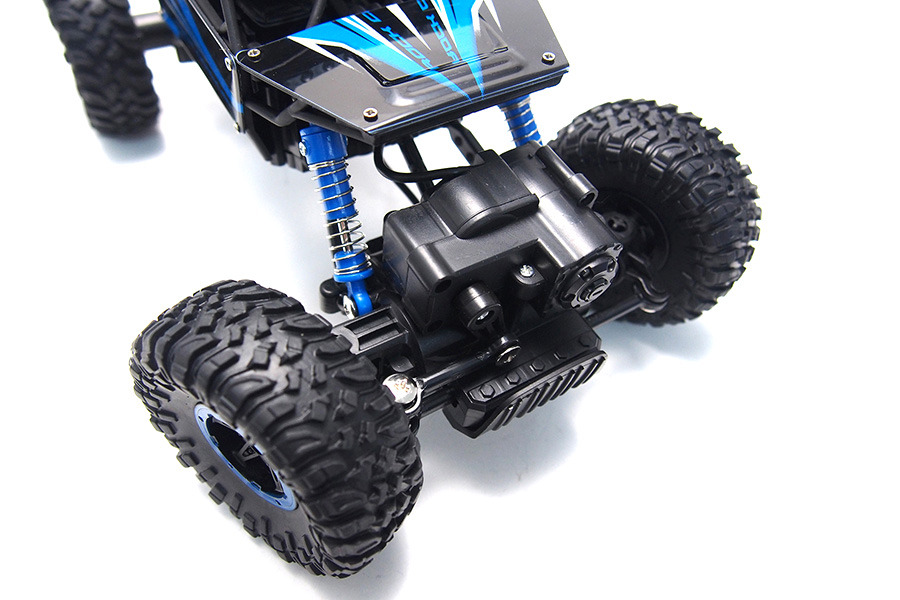 Radiostyrd crawler - 1:18 - Conqueror Rock Crawler Blue - 2,4Ghz - RTR