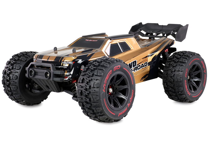 Radiostyrd bil - 1:14 - Hyper GO Truggy brushless 4wd - 2,4Ghz - RTR