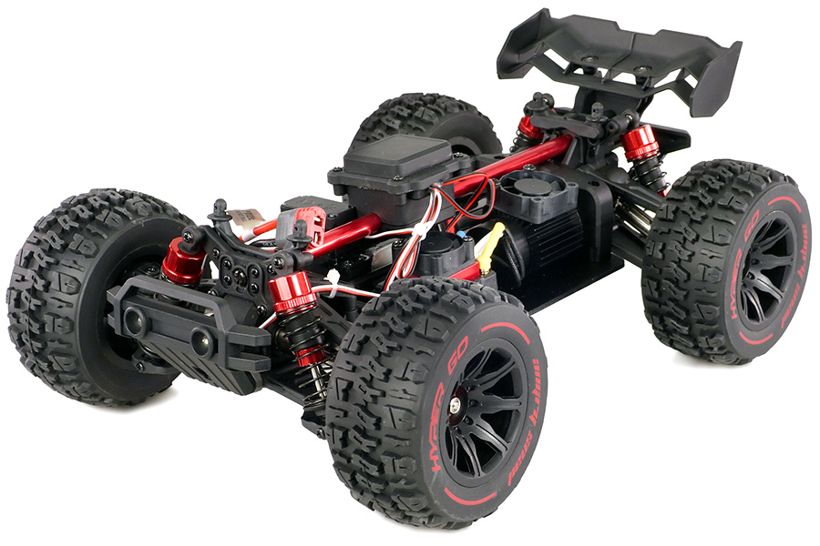 Radiostyrd bil - 1:14 - Hyper GO Truggy brushless 4wd - 2,4Ghz - RTR