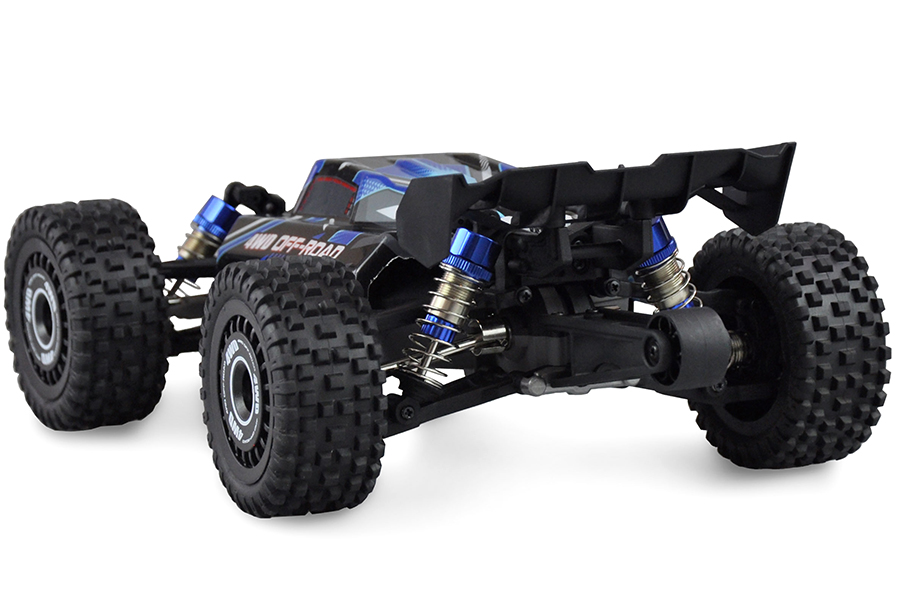 Radiostyrd bil - 1:16 - Hyper GO Buggy Brushless 4wd - Blue - 2,4Ghz - RTR