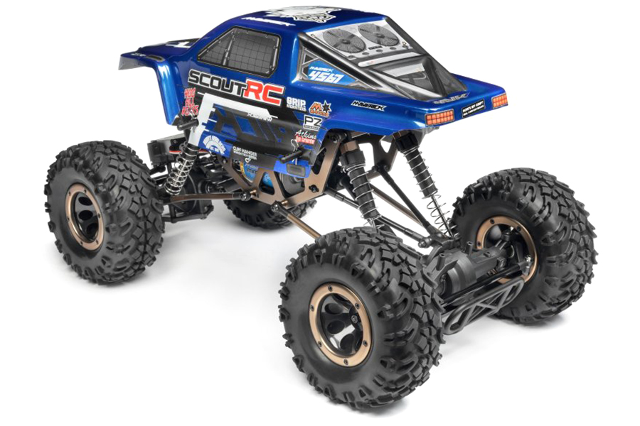 Radiostyrd Crawler - 1:10 - Scout RC - 4WD - 2,4Ghz - RTR