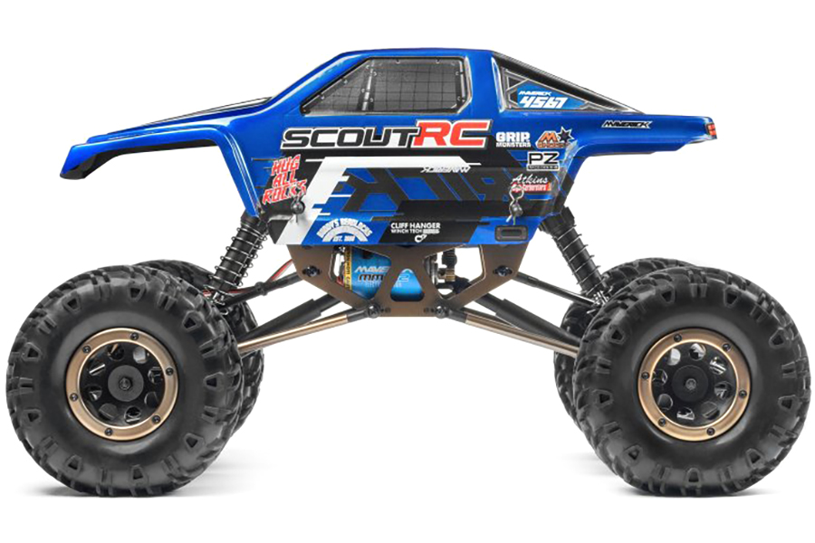 Radiostyrd Crawler - 1:10 - Scout RC - 4WD - 2,4Ghz - RTR