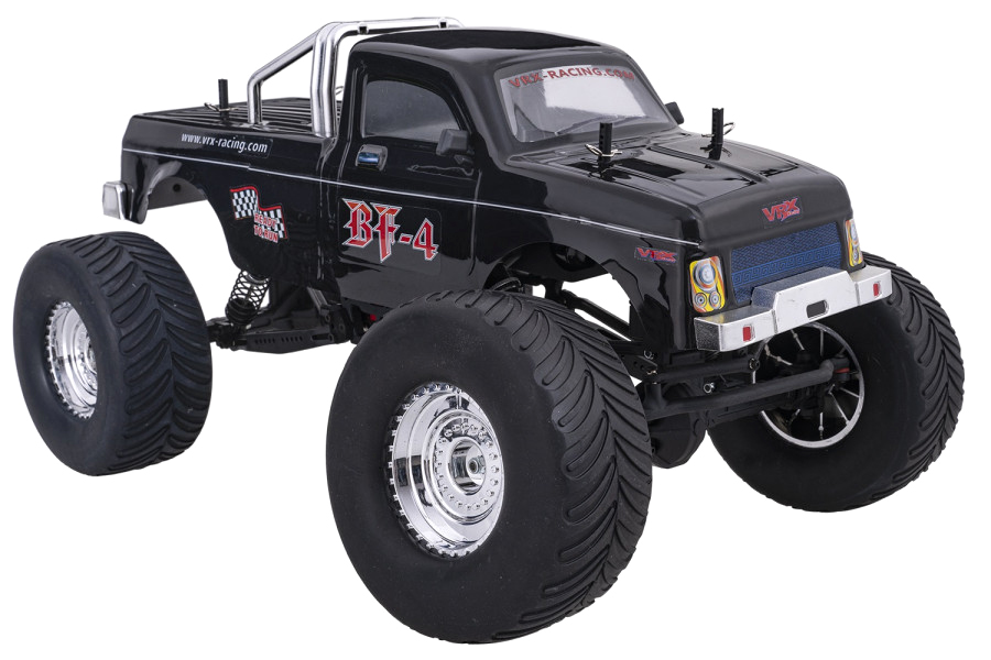 Bild p� Radiostyrd Crawler - 1:10 - BF-4 Black - 4WD - 2,4Ghz - RTR