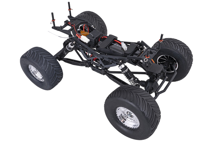 Thumbnail 693 f�r Radiostyrd Crawler - 1:10 - BF-4 Black - 4WD - 2,4Ghz - RTR