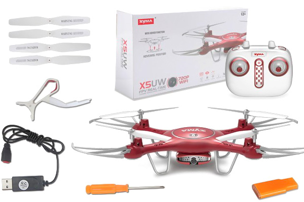 Demo - Radiostyrd Dron - Syma X5UW FPV - 2,4Ghz - RTF
