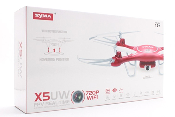 Demo - Radiostyrd Dron - Syma X5UW FPV - 2,4Ghz - RTF