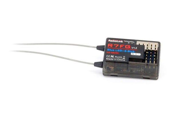 Sändarpaket - 6CH 2,4Ghz - RadioLink RC6GS V3 Gyro Digital Telemetry