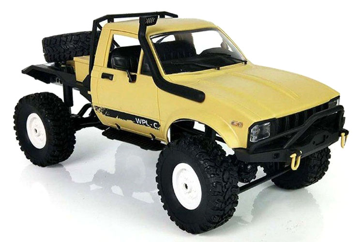 Thumbnail 693 f�r RC Byggsats  - 1:16 - Ofroad car 4WD - Gul