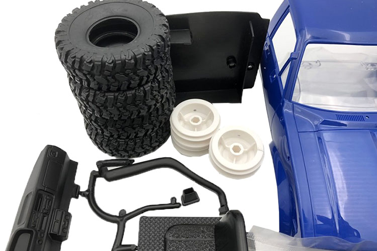 Thumbnail 693 f�r RC Byggsats  - 1:16 - Pickup 4WD - Bl&aring;