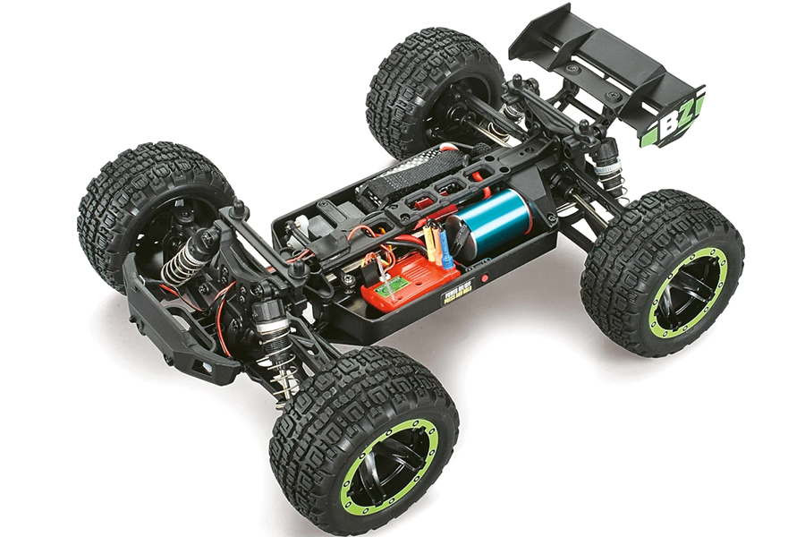 Radiostyrd bil - Slyder ST Turbo 4WD BL Green - 1:16 - 2,4Ghz - RTR