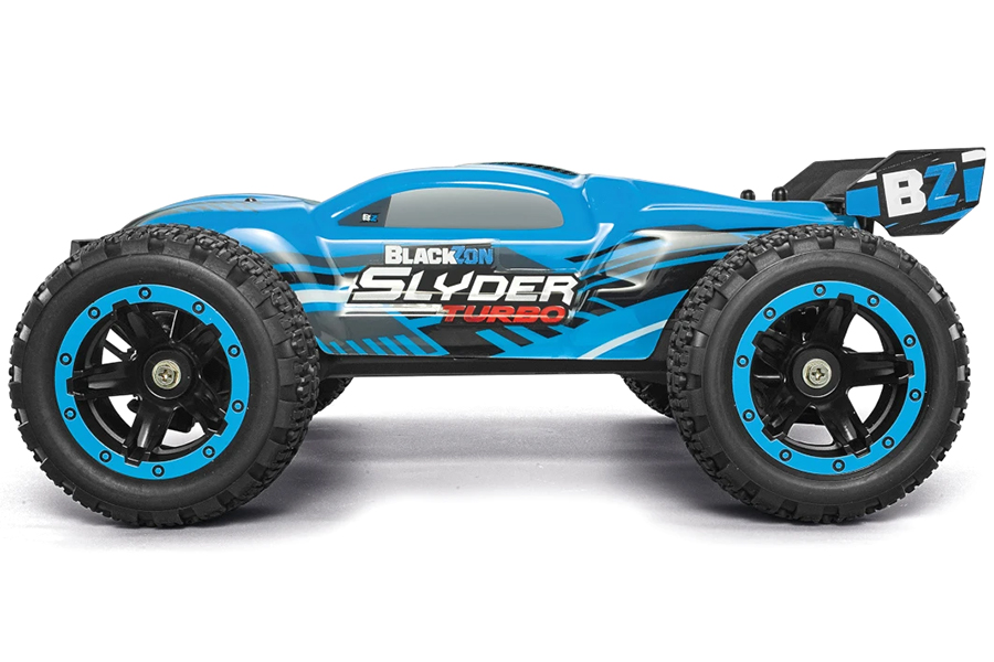 Radiostyrd bil - Slyder ST Turbo 4WD BL Blue - 1:16 - 2,4Ghz - RTR