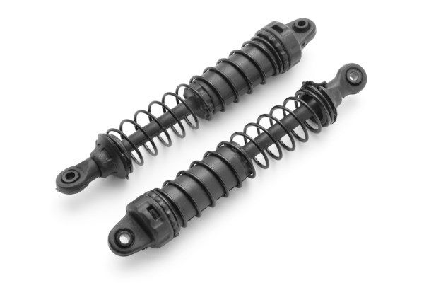 RC Radiostyrt Front Shock (Black/2pcs) - Warrior