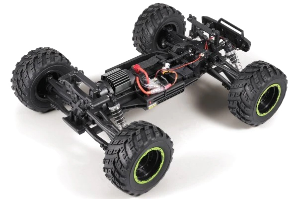 Radiostyrd bil - Smyter MT 4WD Green - 1:12 - 2,4Ghz - RTR