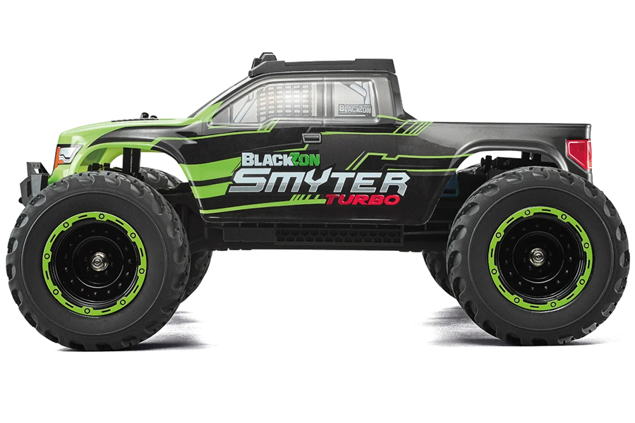 Radiostyrd bil - Smyter MT Turbo 4WD Green - 1:12 - 2,4Ghz - RTR