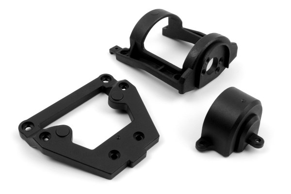 RC Radiostyrt Motor Mount/Front Steering Plate Set