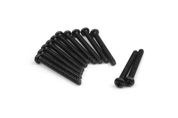 RC Radiostyrt Pan Head Self Tapping Screws 6x25mm (12pcs)