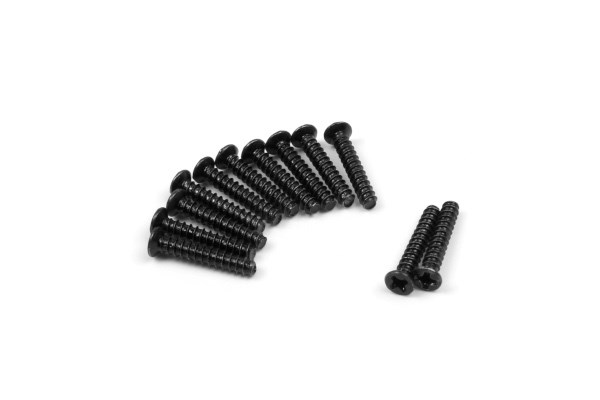 RC Radiostyrt Countersunk Self Tapping 2x12mm (12pcs)