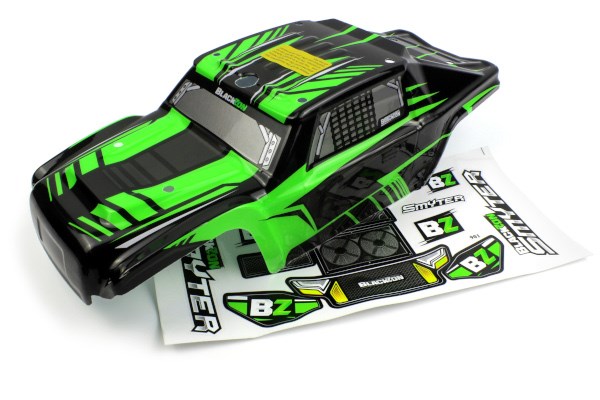 RC Radiostyrt Smyter DT Body (Black/Green)