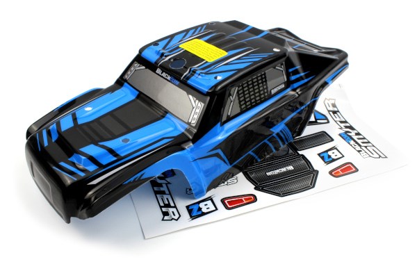 RC Radiostyrt Smyter DT Body (Black/Blue)