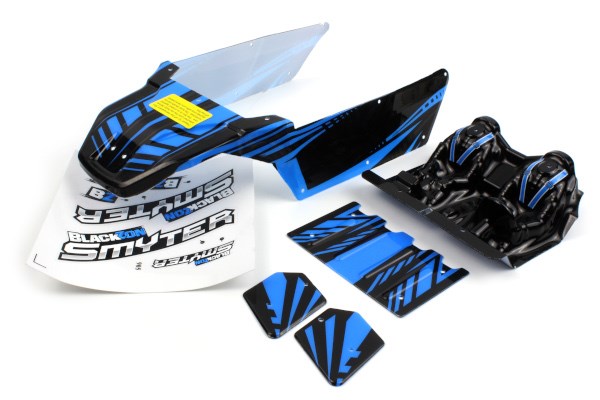 RC Radiostyrt Smyter DB Body (Black/Blue)