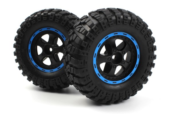 RC Radiostyrt Smyter Desert Wheels/Tires Assembled