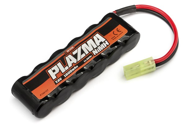 RC Radiostyrt Plazma 7.2V 1600mAh NiMH Mini Stick Battery Pack