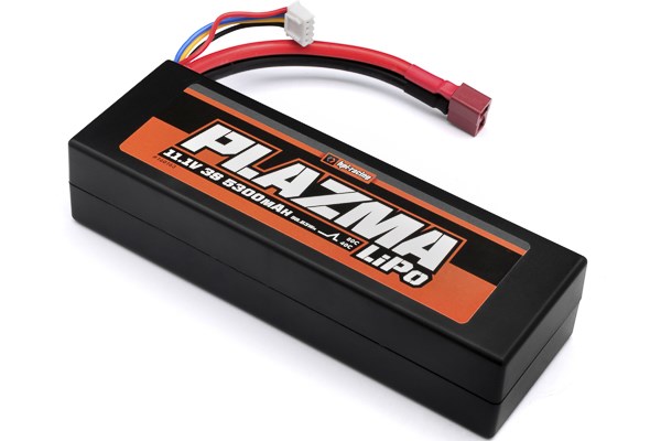 RC Radiostyrt Batteri - 11,1V 5300mAh LiPo - 40C - T-kontakt - Plazma