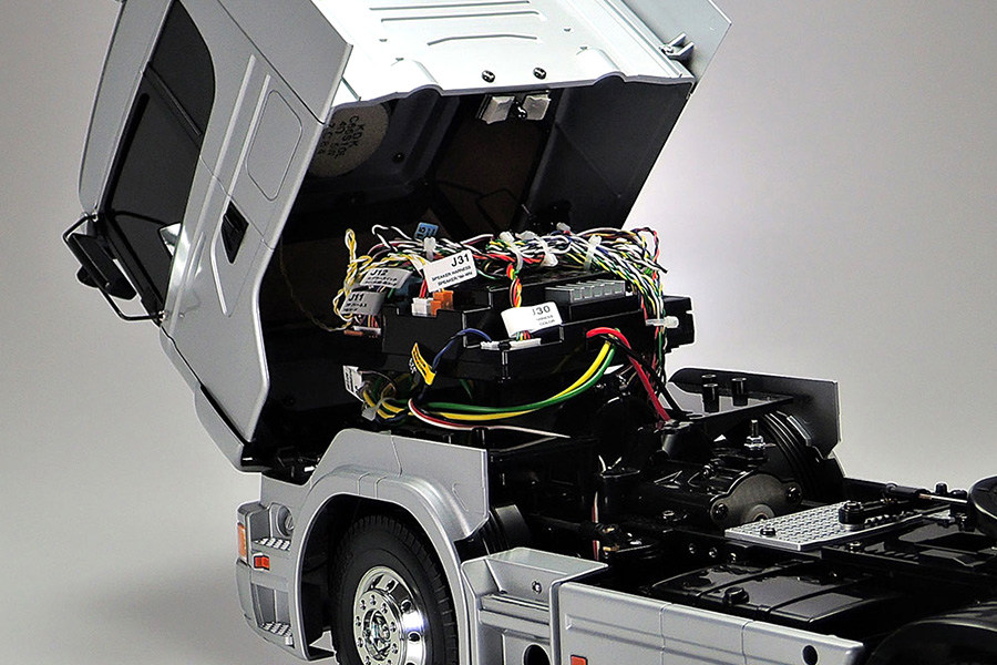 Thumbnail 693 f�r __Ny - Radiostyrd lastbil - Tamiya 1:14 Scania R470 Highline - Kit