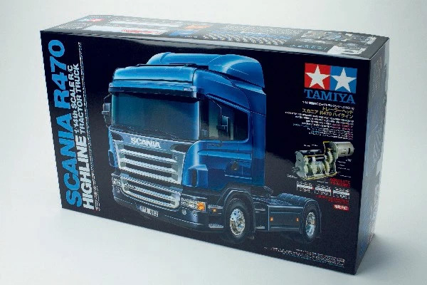 Thumbnail 693 f�r __Ny - Radiostyrd lastbil - Tamiya 1:14 Scania R470 Highline - Kit