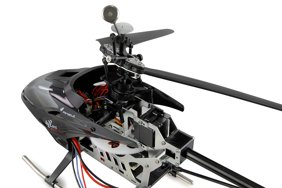 Radiostyrd helikopter - Buzzard Pro XL V2 BL - 2,4Ghz Gyro - 4ch - RTF