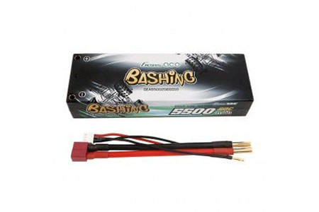 RC Radiostyrt 5500mAh 7.4V 60C 2S1P "Bashing" Gens Ace Hardcase