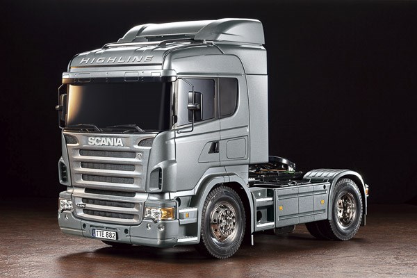 RC Radiostyrt Radiostyrd lastbil - Tamiya 1:14 Scania R470 Silver Edition - Kit