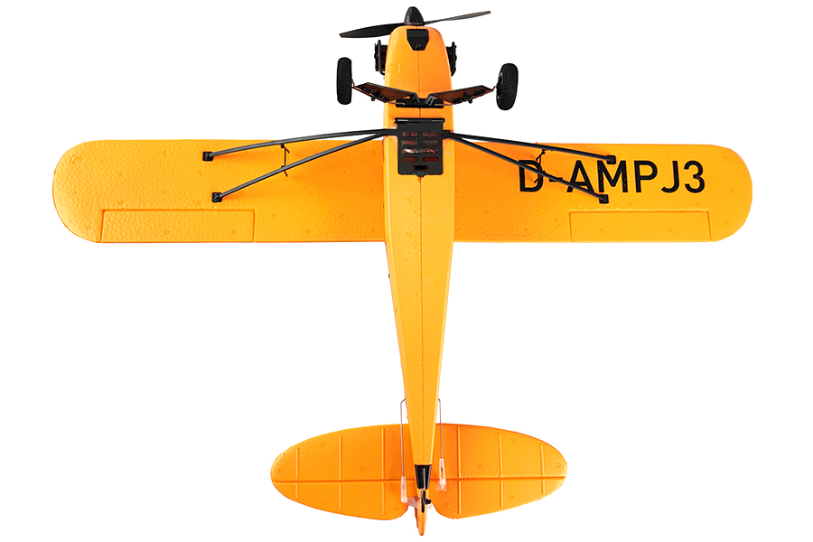 RC Flygplan - Piper J-3 Cub - 2,4Ghz - 3ch - RTF