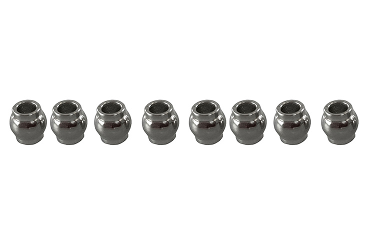 RC Radiostyrt 012-Q1601 Front Pivot Balls Hyper Go 8 pack