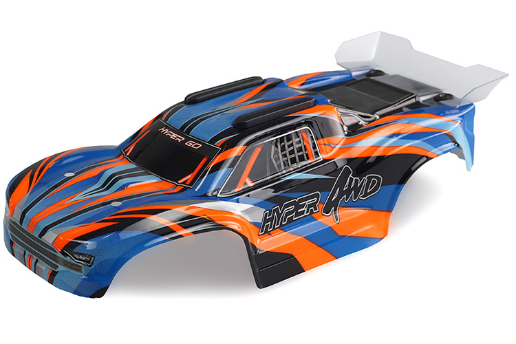 RC Radiostyrt 012-1601D Body Truggy Hyper Go blå/orange