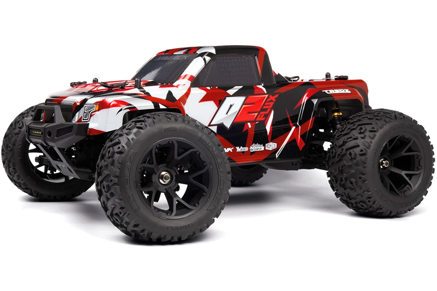 Radiostyrda bilar - 1:10 - Quantum2 MT Flux BL Red - 4WD - 2,4Ghz - RTR