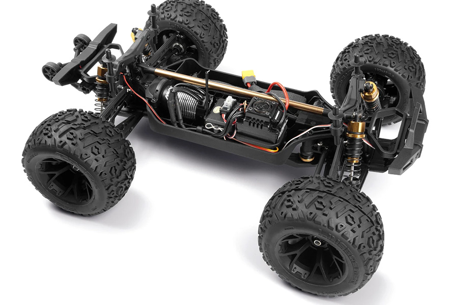Radiostyrda bilar - 1:10 - Quantum2 MT Flux BL Red - 4WD - 2,4Ghz - RTR