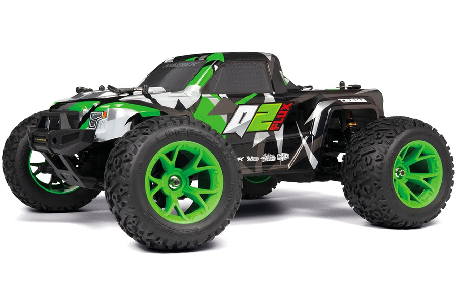 Radiostyrda bilar - 1:10 - Quantum2 MT Flux BL Green - 4WD - 2,4Ghz - ARTR
