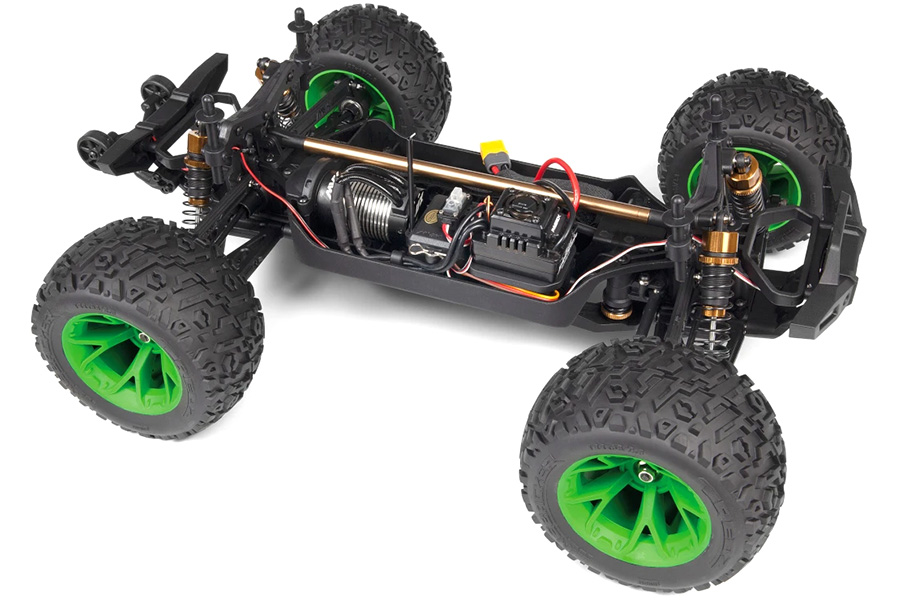 Radiostyrda bilar - 1:10 - Quantum2 MT Flux BL Green - 4WD - 2,4Ghz - ARTR