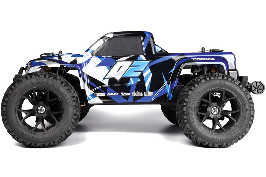 Radiostyrda bilar - 1:10 - Quantum2 MT Blue - 4WD - 2,4Ghz - ARTR
