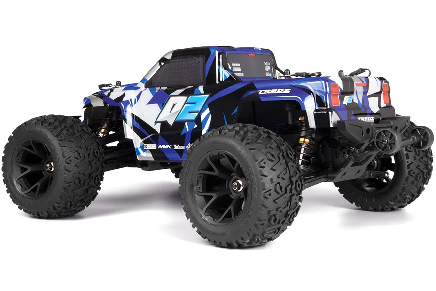 Radiostyrda bilar - 1:10 - Quantum2 MT Blue - 4WD - 2,4Ghz - ARTR