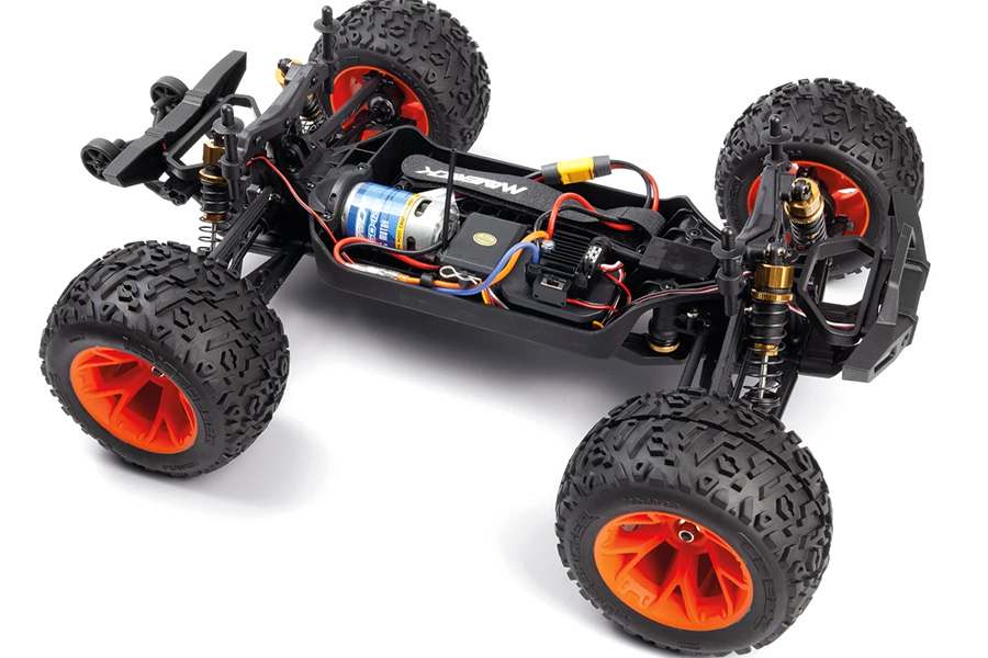 Radiostyrda bilar - 1:10 - Quantum2 MT Orange - 4WD - 2,4Ghz - RTR