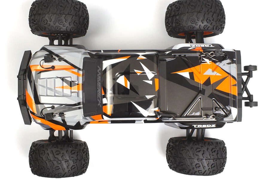 Radiostyrda bilar - 1:10 - Quantum2 MT Orange - 4WD - 2,4Ghz - RTR