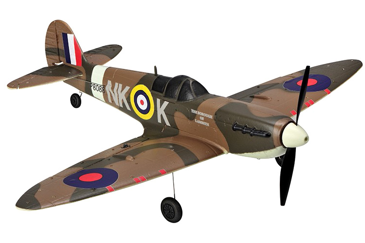 Radiostyrt flygplan - Mini Spitfire BL TopRC - 4 kanals - 2,4Ghz - SRTF
