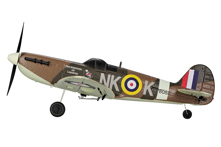 Radiostyrt flygplan - Mini Spitfire BL TopRC - 4 kanals - 2,4Ghz - SRTF