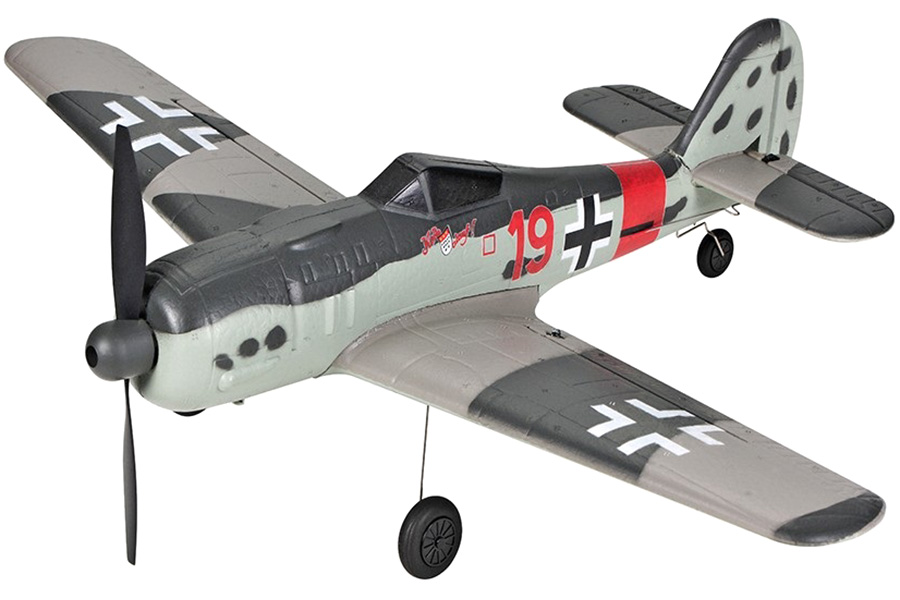 Radiostyrt flygplan - Mini FW190 BL TopRC - 4 kanals - 2,4Ghz - SRTF